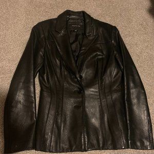 Jones New York Leather Jacket